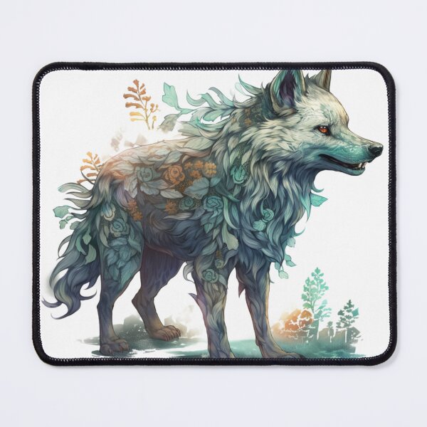 Artikelvorschau, Wolfy Angry Colorfull entworfen und verkauft von LJaco.