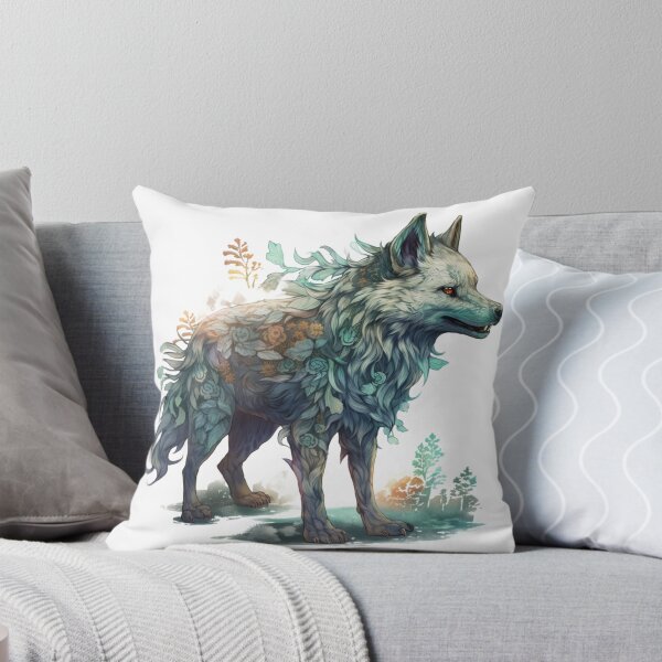 Artikelvorschau, Wolfy Angry Colorfull entworfen und verkauft von LJaco.