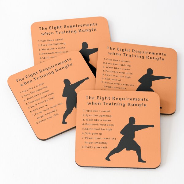 Item preview, 8 Requirements for Practicing Shaolin Kungfu- transparant BG designed and sold by NurturingSpirit.