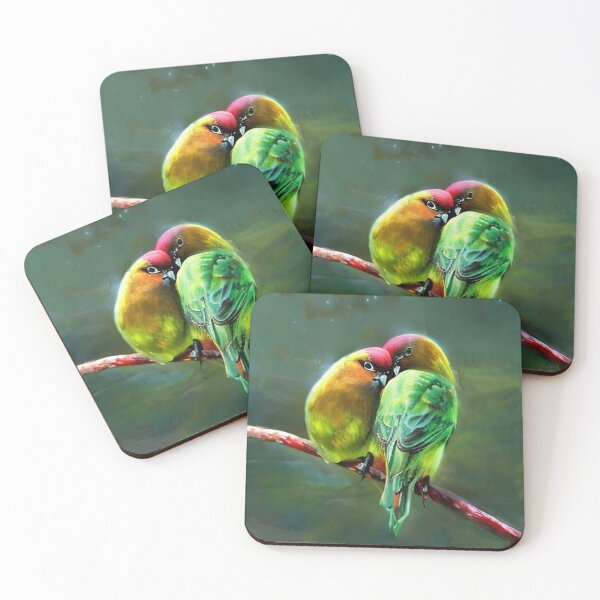 Item preview, Christmas party little bird Folding card on the right side designed and sold by NiDe.