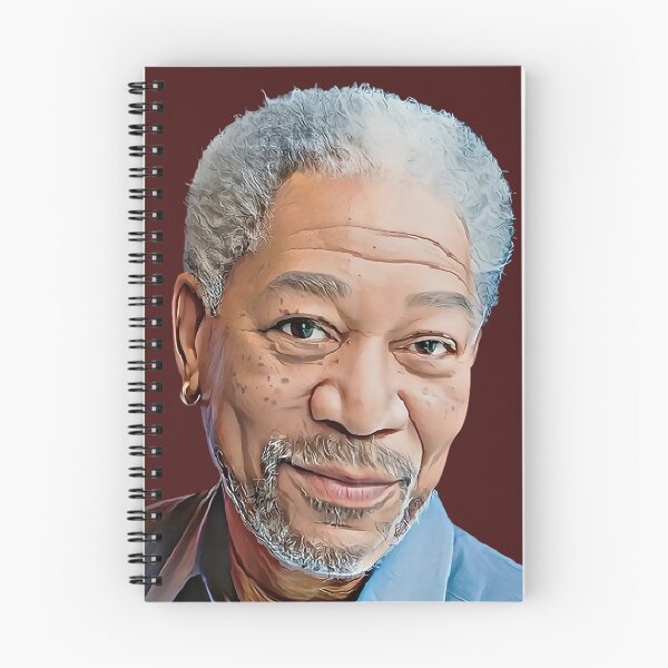 Item preview, The Iconic Morgan Freeman: A Realistic Cartoon Tribute designed and sold by CartoonStarsStd.