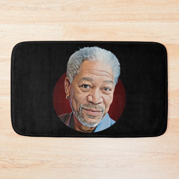 Item preview, The Iconic Morgan Freeman: A Realistic Cartoon Tribute designed and sold by CartoonStarsStd.