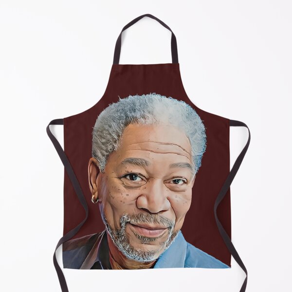 Item preview, The Iconic Morgan Freeman: A Realistic Cartoon Tribute designed and sold by CartoonStarsStd.