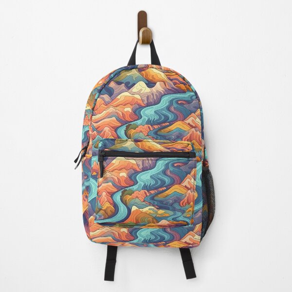 Item preview, Colorful Mountain River Pattern designed and sold by polonuim210.