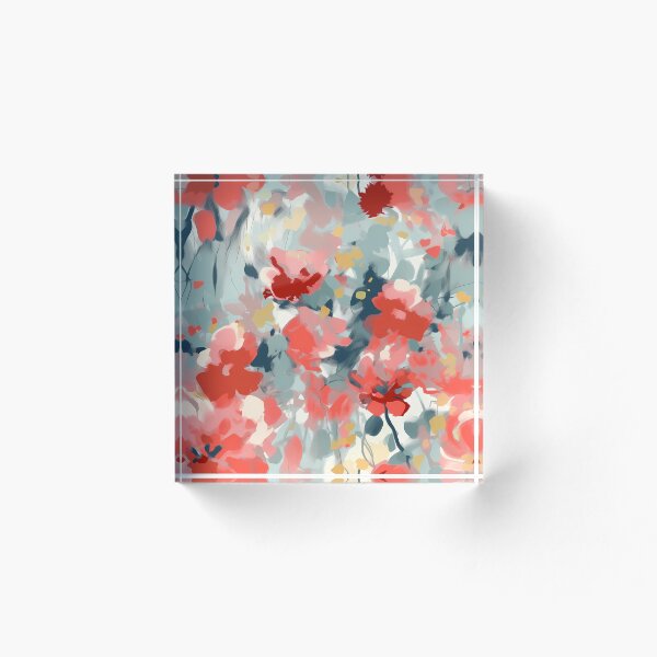 Item preview, Pink Painted Flower Design designed and sold by neuraldaydreams.