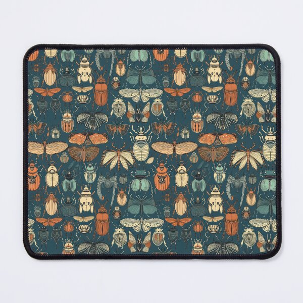 Item preview, Beetle and bug seamless pattern. designed and sold by AusraB.