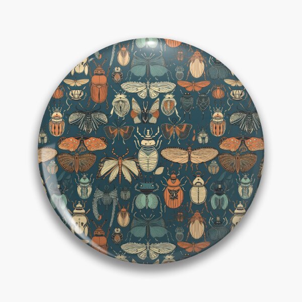 Item preview, Beetle and bug seamless pattern. designed and sold by AusraB.