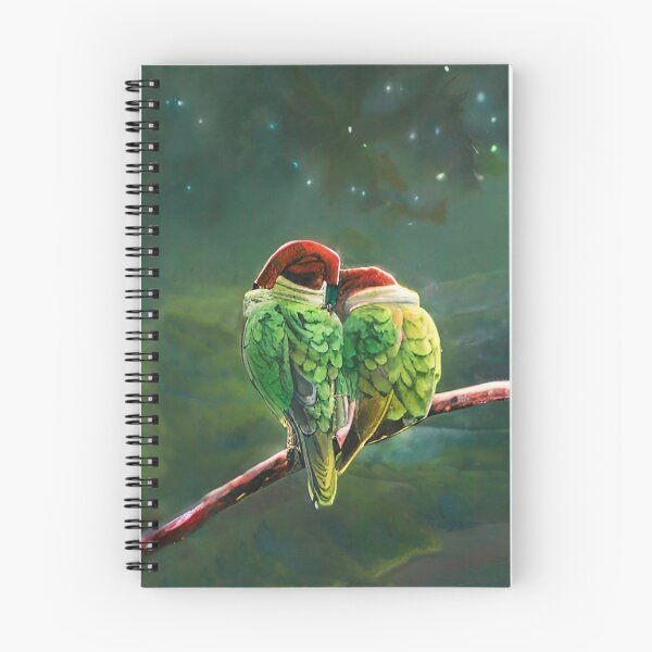 Item preview, Christmas party little bird folding card on the left designed and sold by NiDe.