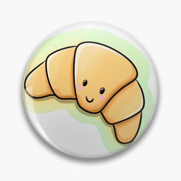 Item preview, Croissant Sticker designed and sold by Laura-D-Art.