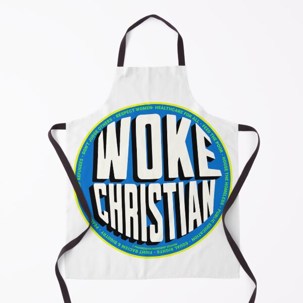 Item preview, PMD00721 Progressive Movement Designs Woke Christian design shows you are woke and support progressive policy goals for progressive Democrats and Independents and Bernie Sanders supporters designed and sold by ProgressiveLeft.