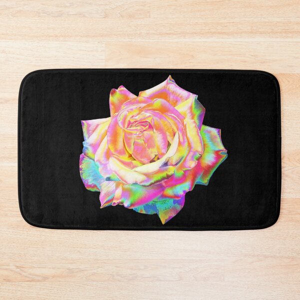 Item preview, Iridescent Holographic Rainbow Pastel Rose Flower designed and sold by Deborah Camp.