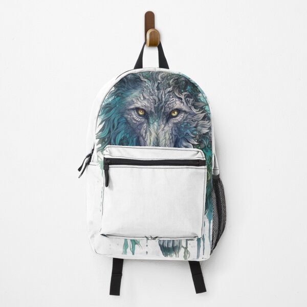 Item preview, Wolf Colorfulll watching you designed and sold by LJaco.