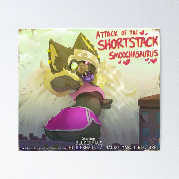 Item preview, Attack of the Shortstack Smoochasaurus designed and sold by Bludermaus.