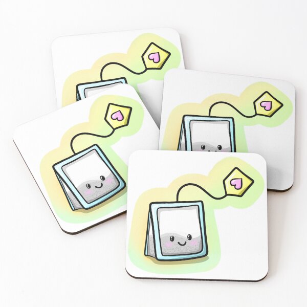 Item preview, Tea Bag Sticker designed and sold by Laura-D-Art.