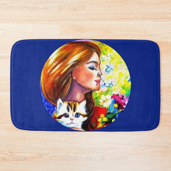 Item preview, Woman and cat. designed and sold by Natalia-Vlad.
