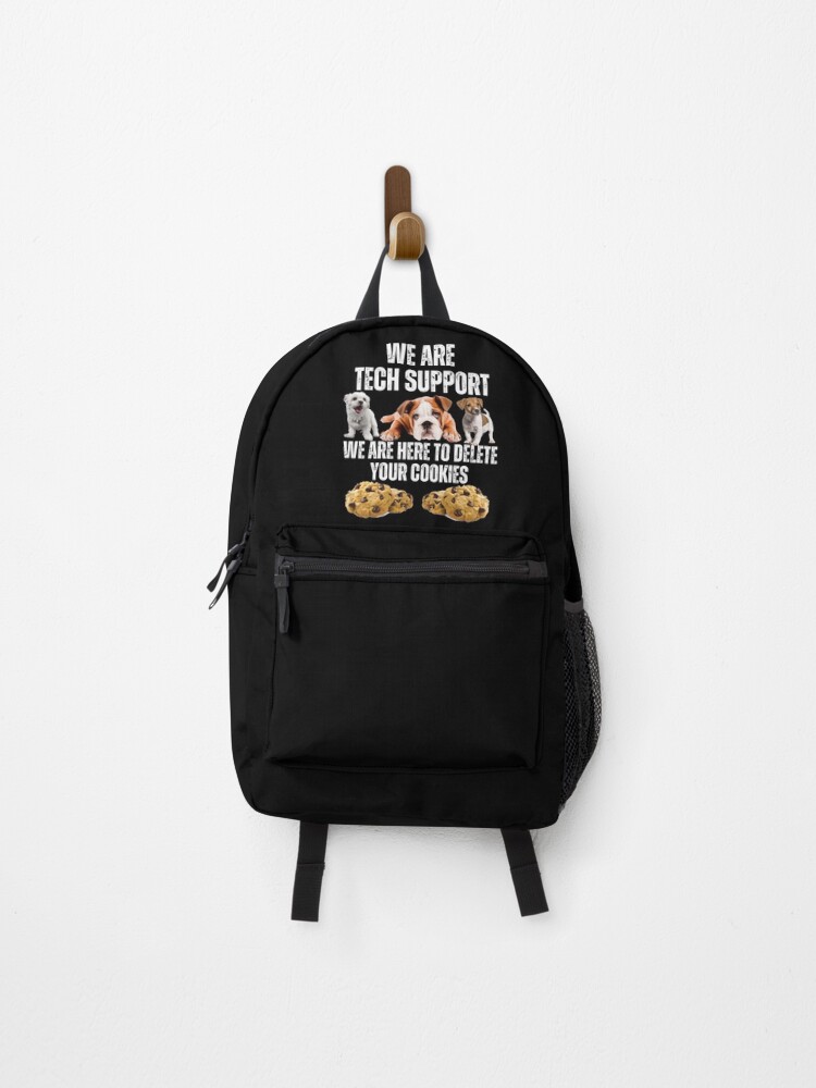 Thumbnail 1 of 3, Backpack, Tech Support Humor Cookies designed and sold by SunfullyYours.