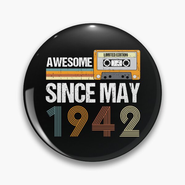 Item preview, Awesome Since May 1942 | Made In 1942 | Vintage May 1942 designed and sold by AMINE  ★★★★★.