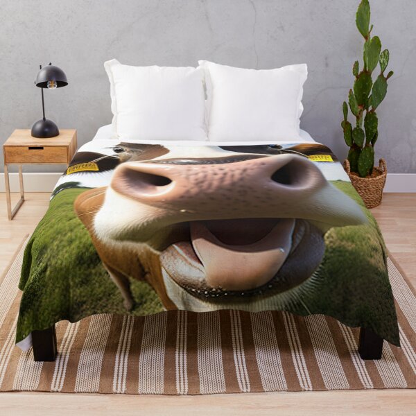 Item preview, Happy cow looking at the camera designed and sold by RK - Shop.
