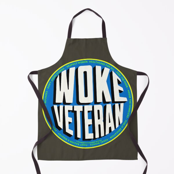 Artikelvorschau, PMD00723 Das Woke Veteran-Aktivisten-Design von Progressive Movement Designs zeigt, dass Sie aufgewacht sind und progressive politische Ziele für progressive Demokraten und Unabhängige sowie Anhänger von Bernie Sanders unterstützen entworfen und verkauft von ProgressiveLeft.