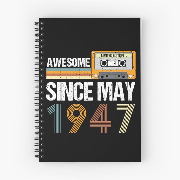 Item preview, Awesome Since May 1947 | Made In 1947 | Vintage May 1947 designed and sold by AMINE  ★★★★★.