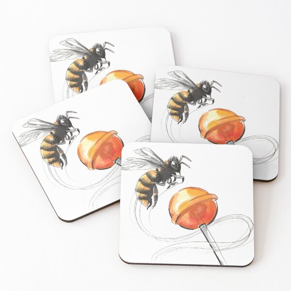 Item preview, Bee and candy designed and sold by AlexBlackSea.