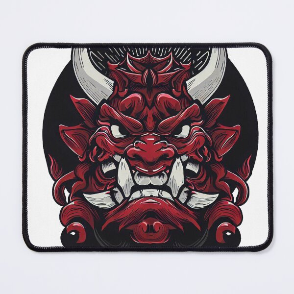 Item preview, Designing the Terrifying Oni Warrior designed and sold by LegendaryBeasts Tees.