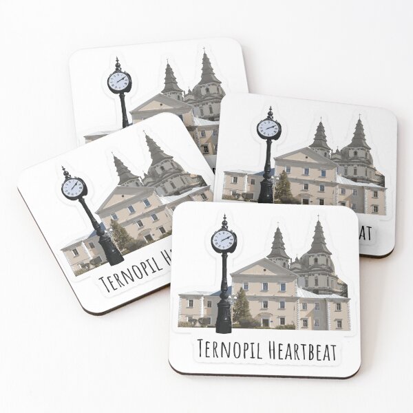 Item preview, Ternopil Heartbeat Sticker designed and sold by zefirdsgn.