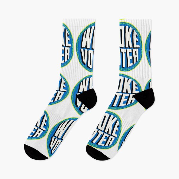 Item preview, PMD00724 Progressive Movement Designs Woke Voter design shows you are woke and support progressive policy goals for progressive Democrats and Independents and Bernie Sanders supporters designed and sold by ProgressiveLeft.