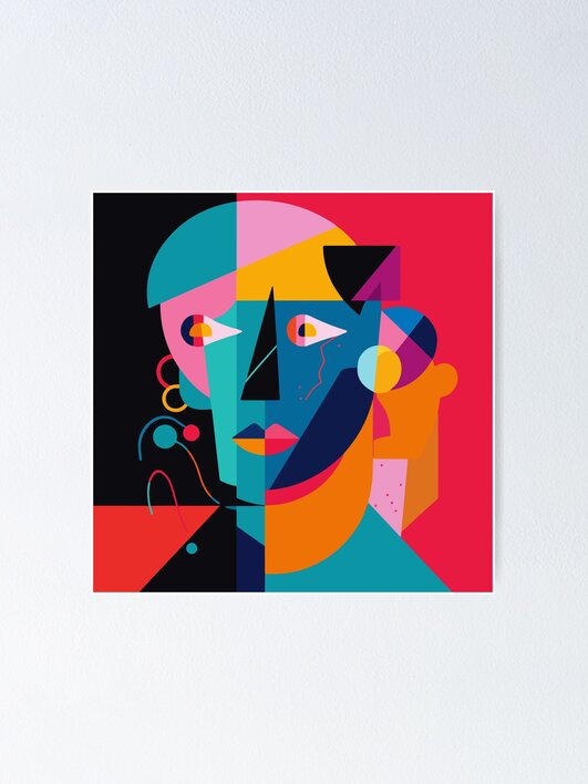 Abstract Cubism – Poster & Frame Art Group