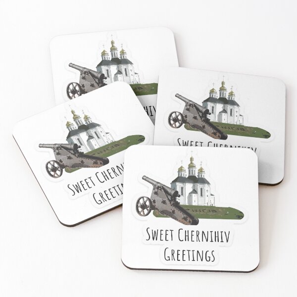 Item preview, Sweet Chernihiv Greetings Sticker designed and sold by zefirdsgn.
