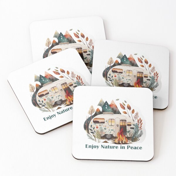 Item preview, Boho Style Camper Sticker designed and sold by ecoladesign.