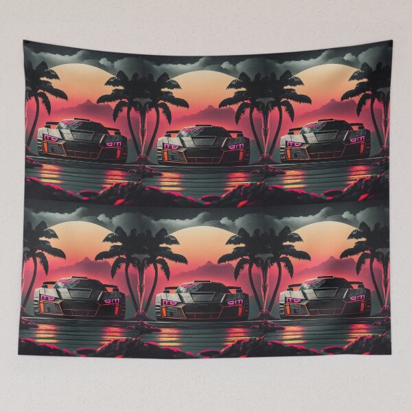 Item preview, Audi R8 LMS Ultra Vaporwave designed and sold by VibrantView.