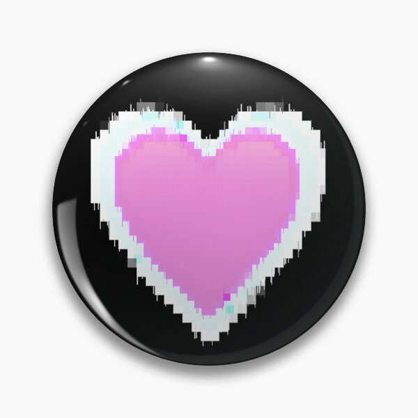 Item preview, Pink Pixelated Heart designed and sold by sockpuppet6.