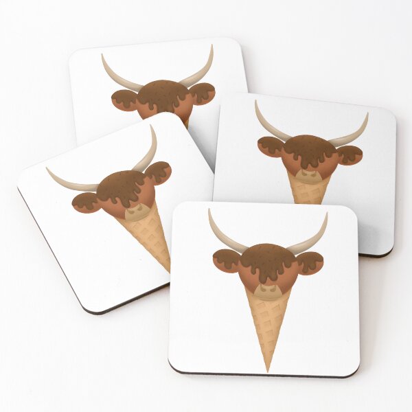 Item preview, Helado Highland COWne designed and sold by ainseebean.