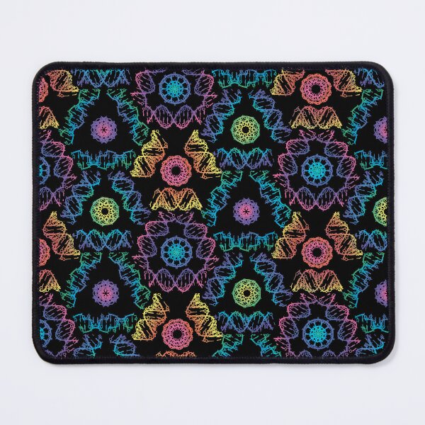 Item preview, DNA structure rainbow print designed and sold by LifeScienceLot.