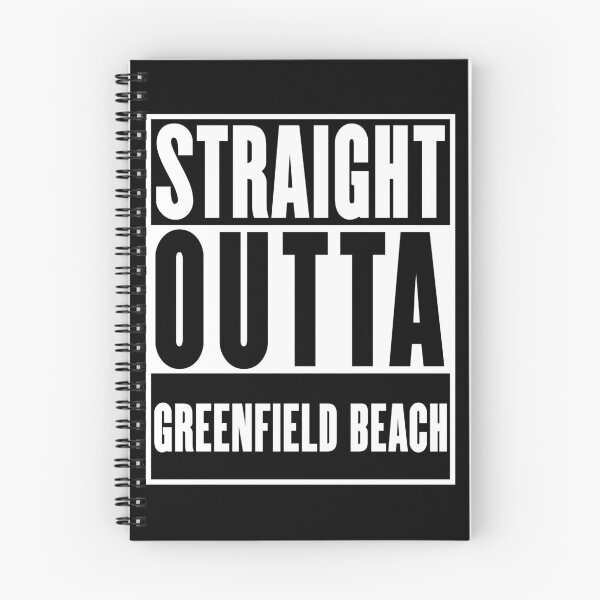 Item preview, Greenfield Beach Beach, Straight Outta Greenfield Beach designed and sold by metal-works.