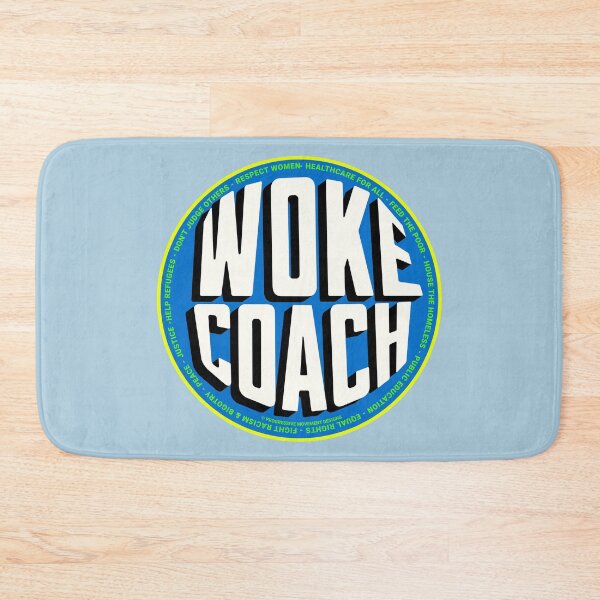 Item preview, PMD00725 Progressive Movement Designs Woke Coach design shows you are woke and support progressive policy goals for progressive Democrats and Independents and Bernie Sanders supporters designed and sold by ProgressiveLeft.