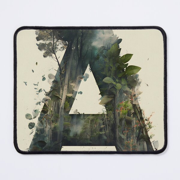 Item preview, Letter A Double Exposure designed and sold by dotperinchart.