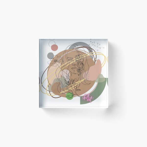 Item preview, Women and flower and colorful modern world designed and sold by Abelievingheart.