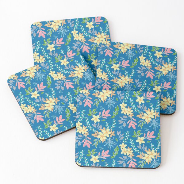 Artikelvorschau, Plumeria Flower - Blue entworfen und verkauft von JaselviiStudio.