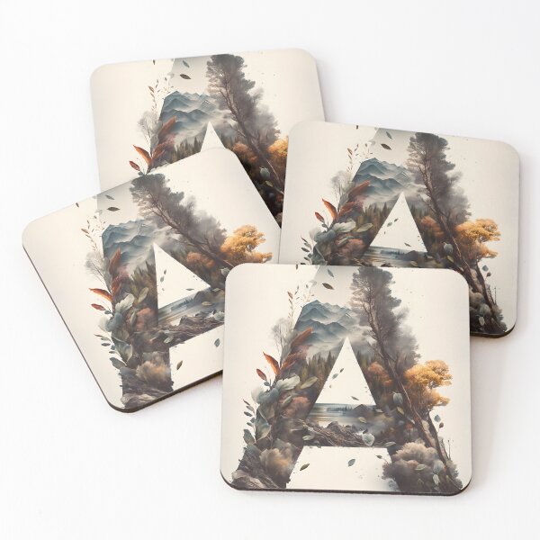 Item preview, Letter A Double Exposure designed and sold by dotperinchart.