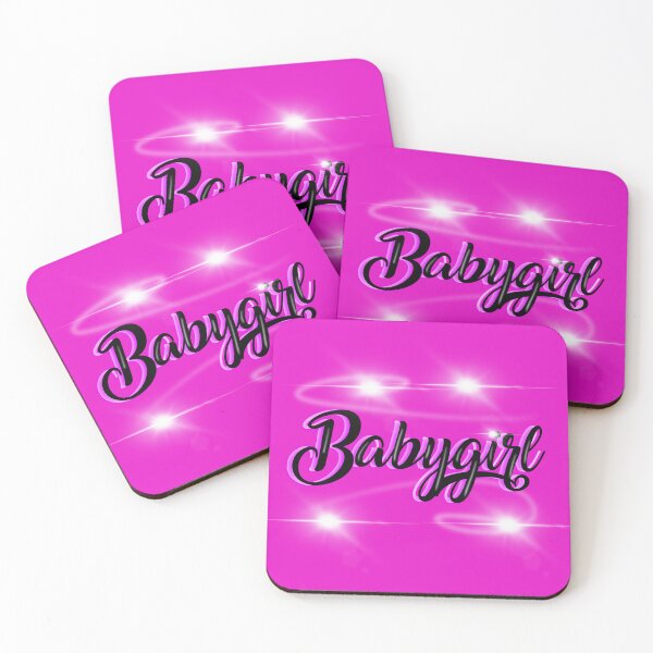Item preview, Babygirl AirBrush Pink designed and sold by HappyFaceCo.