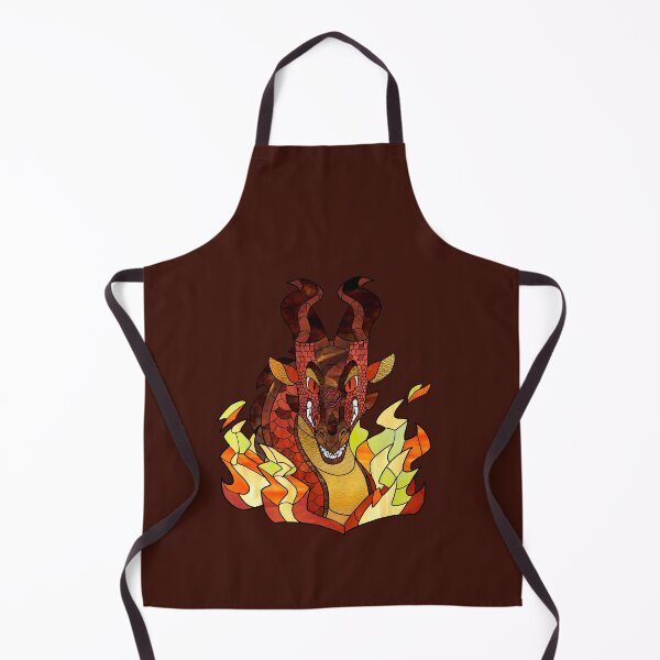 Item preview, Wings of Fire Carnelian Stained Glass Portrait [Standard Variant] designed and sold by CalypsoStudio.