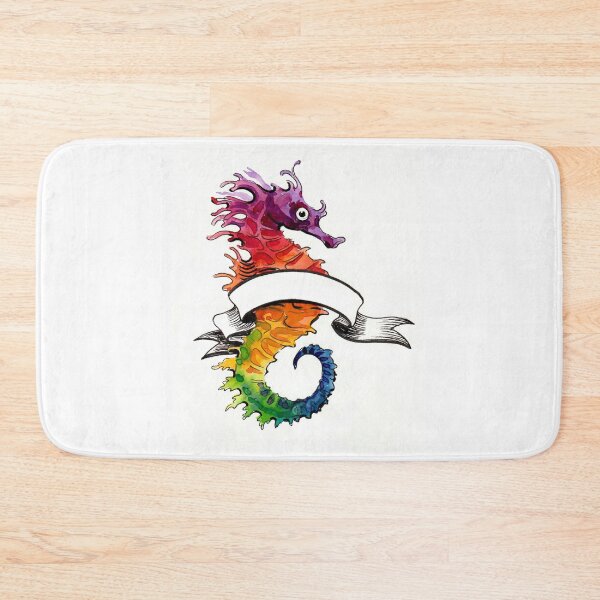 Item preview, Watercolor seahorse designed and sold by AlexBlackSea.