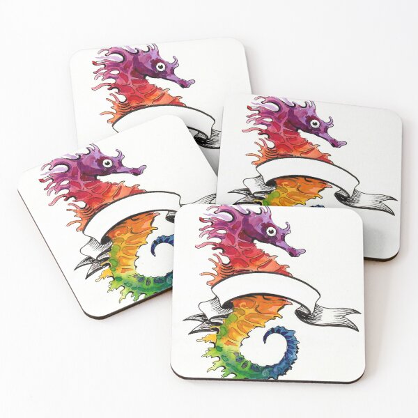 Item preview, Watercolor seahorse designed and sold by AlexBlackSea.