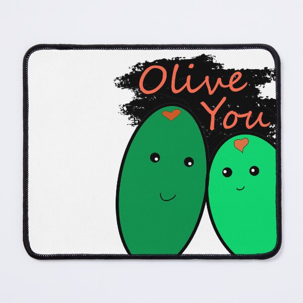 Item preview, olive you in black designed and sold by ToxicJellyShop.
