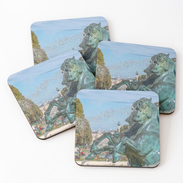Item preview, Statue of Horses Splashing in a Fountain in Paris, France designed and sold by jrtwynam.