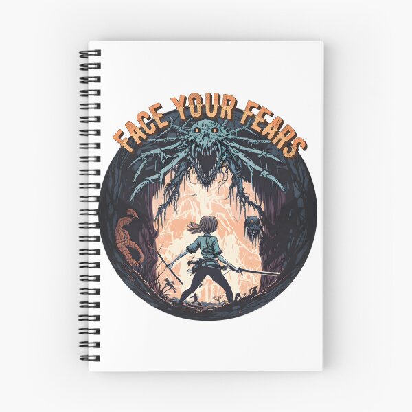Item preview, Face Your Fears - Bravery in the Face of Danger designed and sold by retroman78.