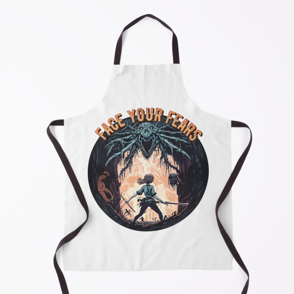 Item preview, Face Your Fears - Bravery in the Face of Danger designed and sold by retroman78.