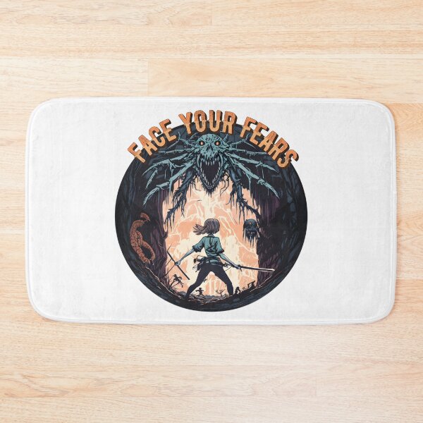 Item preview, Face Your Fears - Bravery in the Face of Danger designed and sold by retroman78.